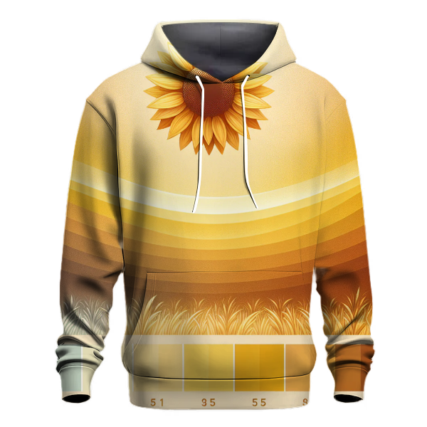 Golden Field Gradient Hoodie