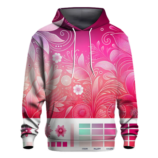Garden Bloom Ombre Hoodie