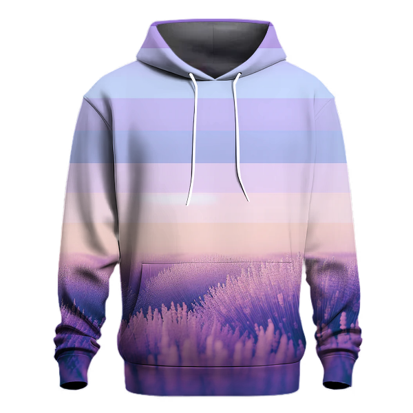 Hazy Lavender Fields Hoodie