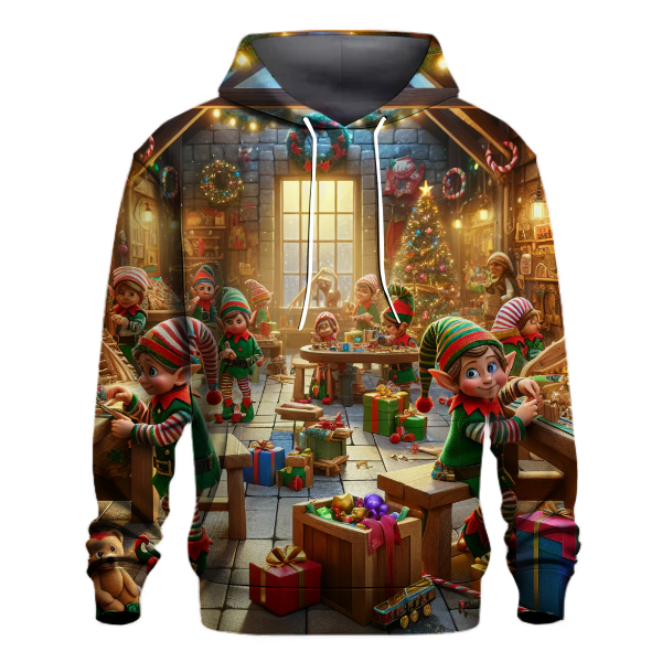 Jolly Elves Workshop Hoodie