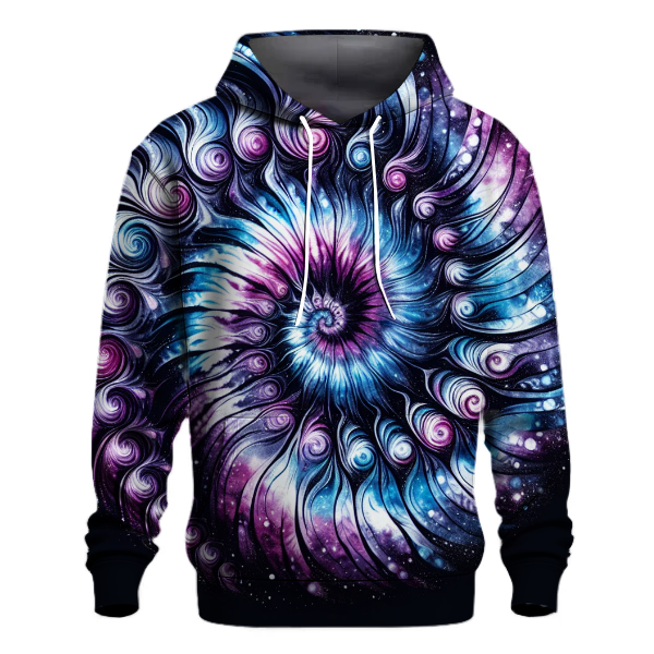 Cosmic Vortex Spiral Hoodie
