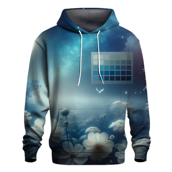 Mystic Lunar Blossoms Hoodie