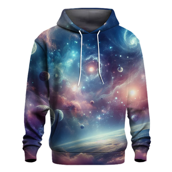 Ethereal Cosmic Voyage Hoodie