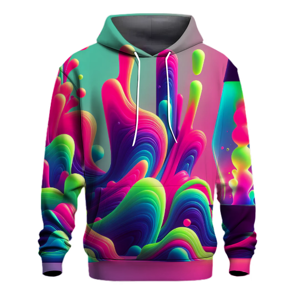 Groovy Lava Lamp Patterns Hoodie