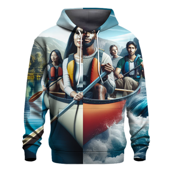 Canoeing - River Rush Hoodie