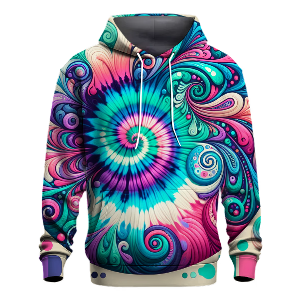 Funky Tie-Dye Harmony Hoodie
