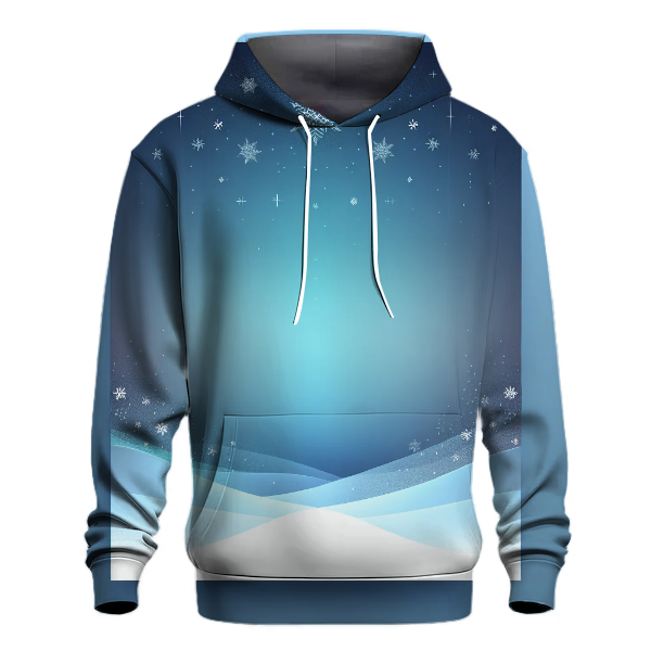 Frosty Winter Twilight Hoodie