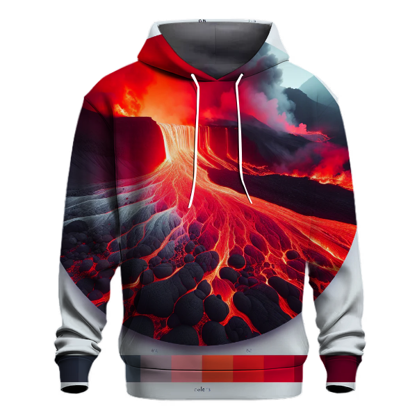 Volcanic Sunset Fade Hoodie