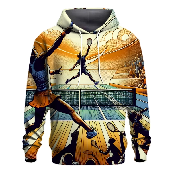 Tennis Match Fever Hoodie