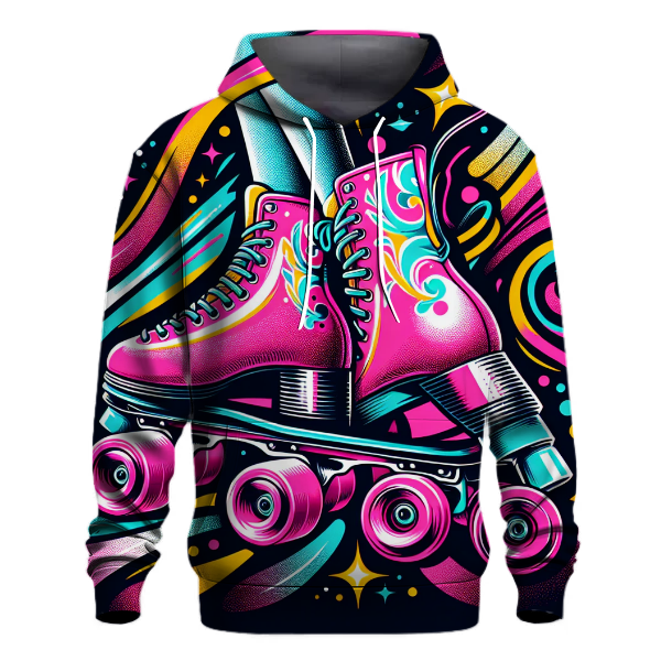 Retro Roller Skate Fiesta Hoodie