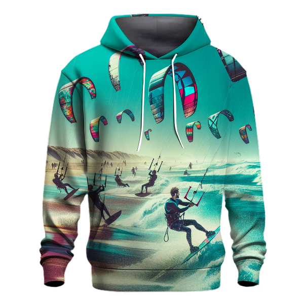 Kitesurfing - Wind and Waves Hoodie