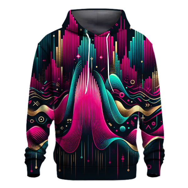 Radical Retro Music Wave Hoodie