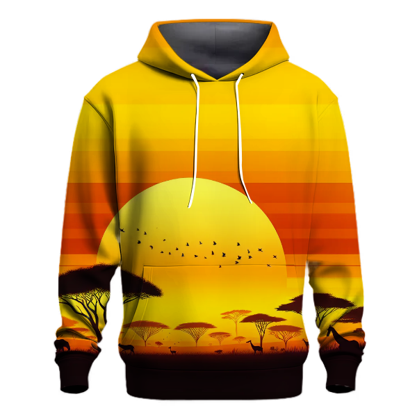 Savanna Sunset Horizon Hoodie