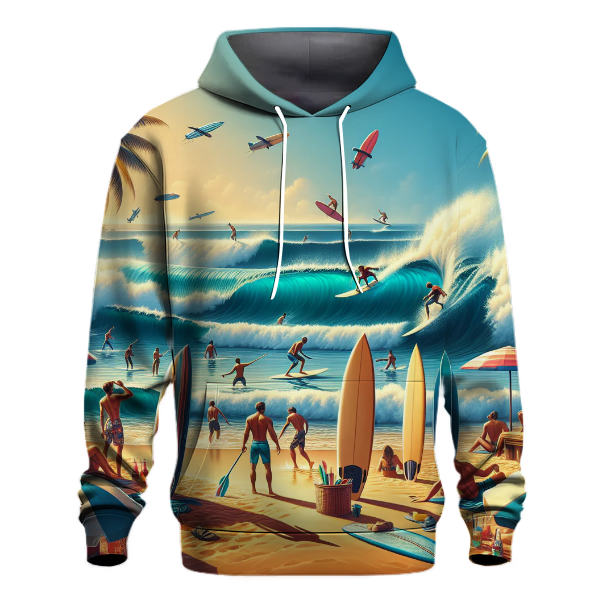Surfboard Vibes Hoodie