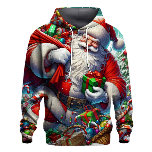 Jolly Santa Claus Hoodie