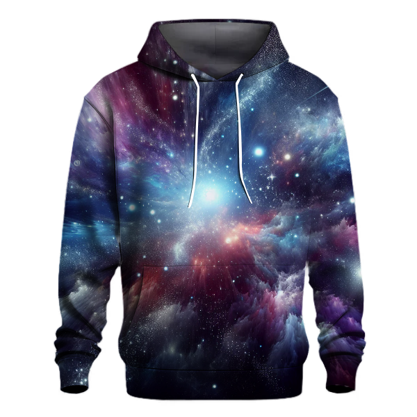 Dreamy Night Sky Exploration Hoodie