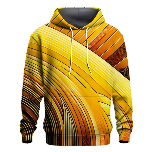Golden Horizon Glow Hoodie