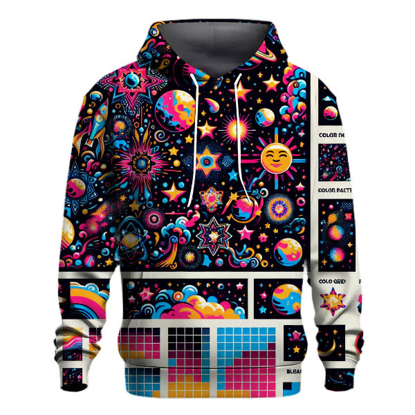 Retro Galaxy Dreams Hoodie