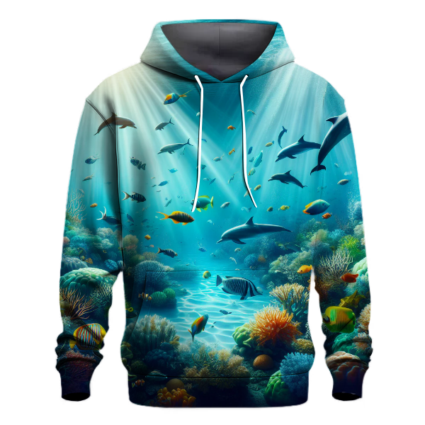 Vibrant Undersea Adventure Hoodie