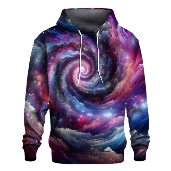 Cosmic Neon Vortex Hoodie