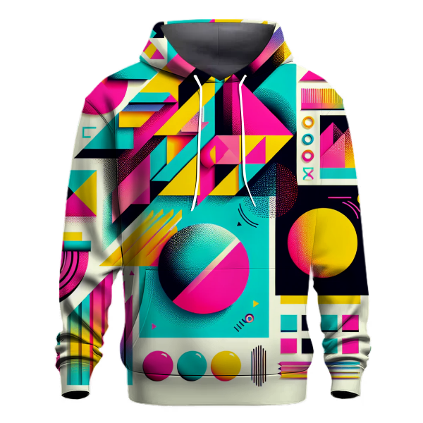 Funky Geometry Madness Hoodie