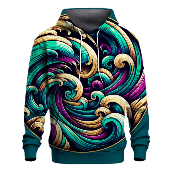Ocean Waves Hoodie