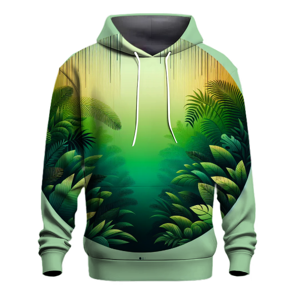 Neon Jungle Fade Hoodie