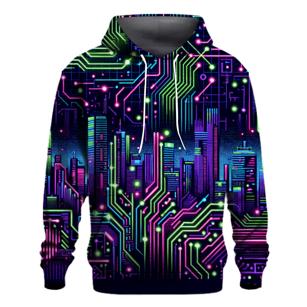 Futuristic Glow Hoodie
