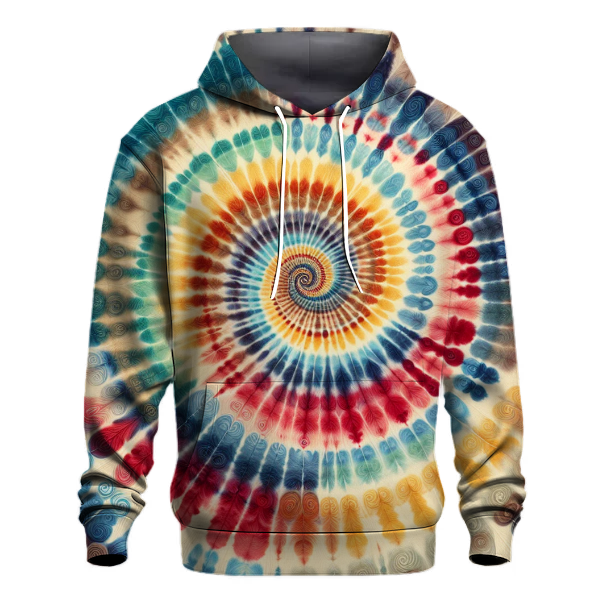 Peaceful Tie-Dye Vibes Hoodie