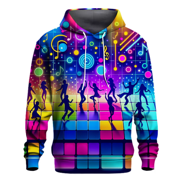 Vibrant Dance Floor Hoodie