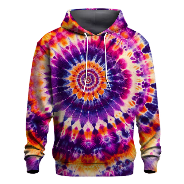 Sunset Splash Tie-Dye Hoodie