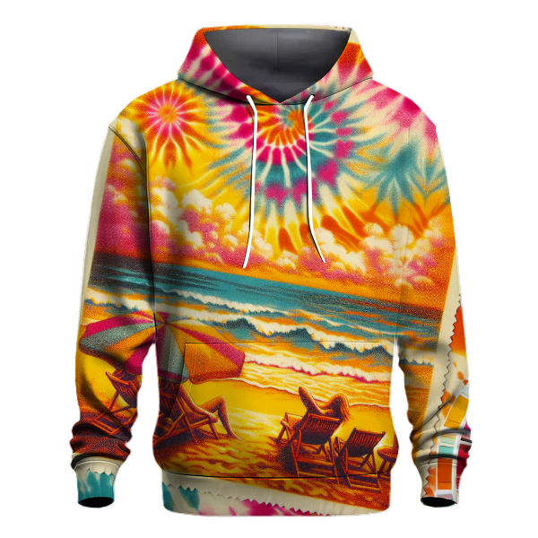 Electric Summer Splash Hoodie