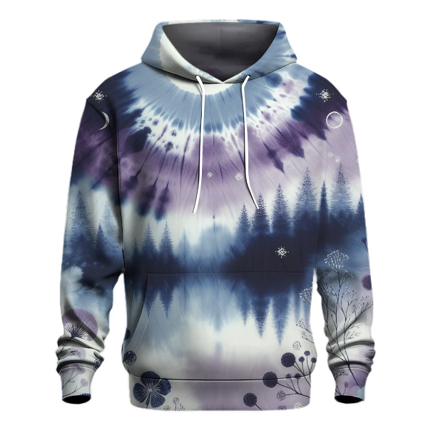 Lunar Garden Tie-dye Hoodie
