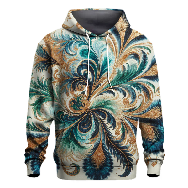 Peacock Plumage Hoodie