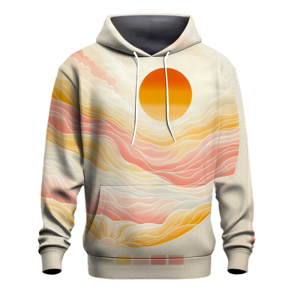 Crystal Sunrise Tie-Dye Hoodie