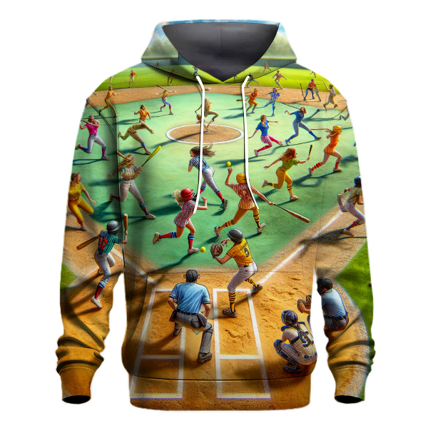Softball - Swing for the Fences Hoodie