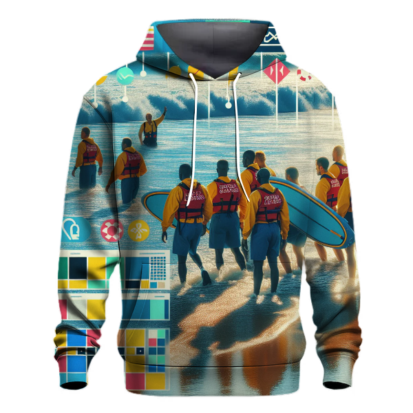 Surf Lifesaving - Beach Safety Hoodie