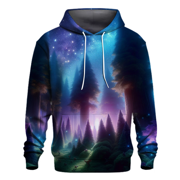 Starlit Forest Dreams Hoodie