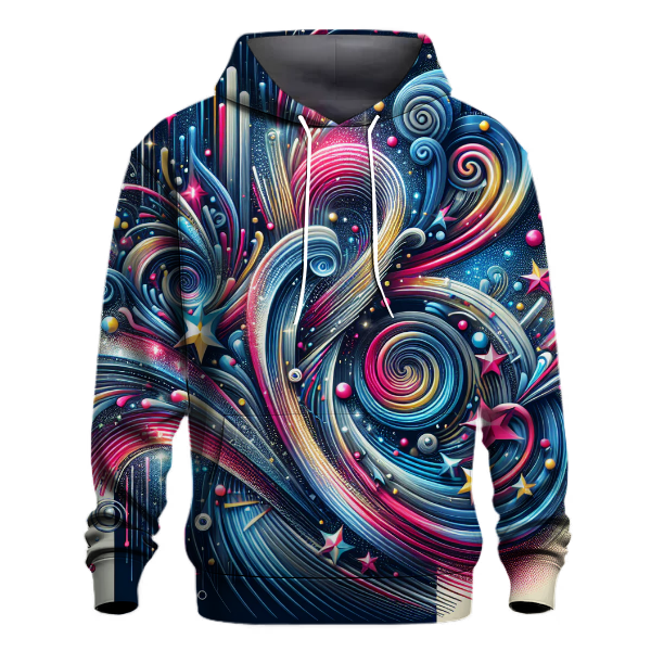 Vibrant Electric Burst Hoodie