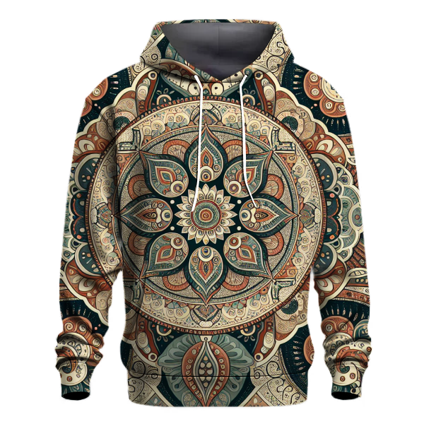 Bohemian Tapestry Chic Hoodie