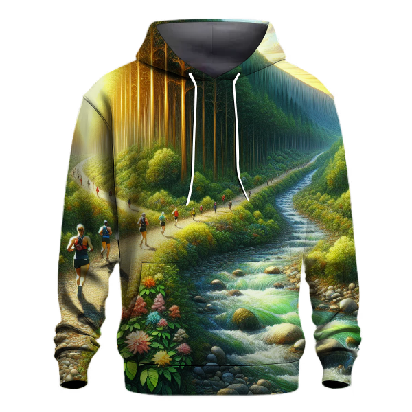 Trail Running Enthusiast Hoodie