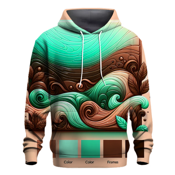Choco Mint Swirl Hoodie