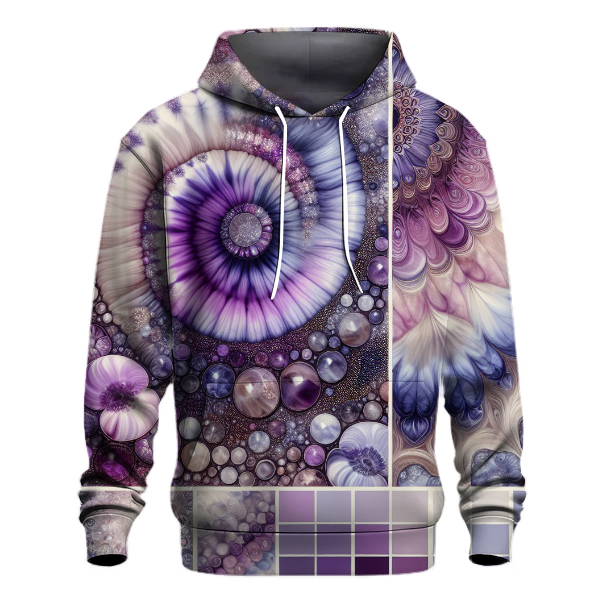 Ethereal Amethyst Glow Hoodie