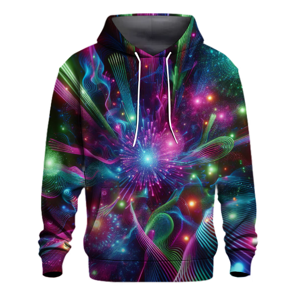 Neon Rhythm Escape Hoodie