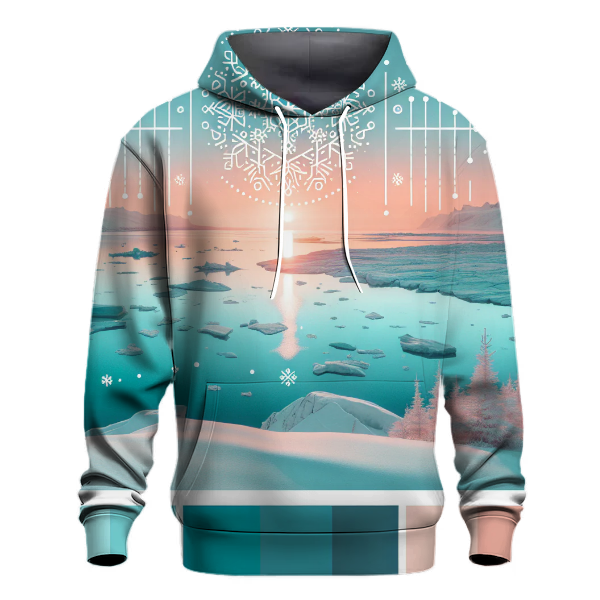 Arctic Dawn Radiance Hoodie