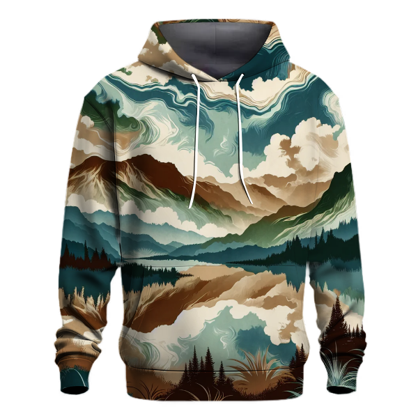 Mountain Retreat Tie-Dye Hoodie