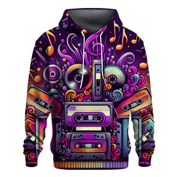 Cassette Tape Retro Revival Hoodie