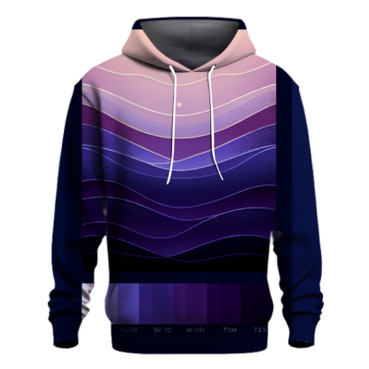 Dusk Purple Gradient Hoodie
