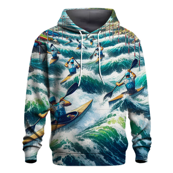 Canoe Slalom Challenge Hoodie