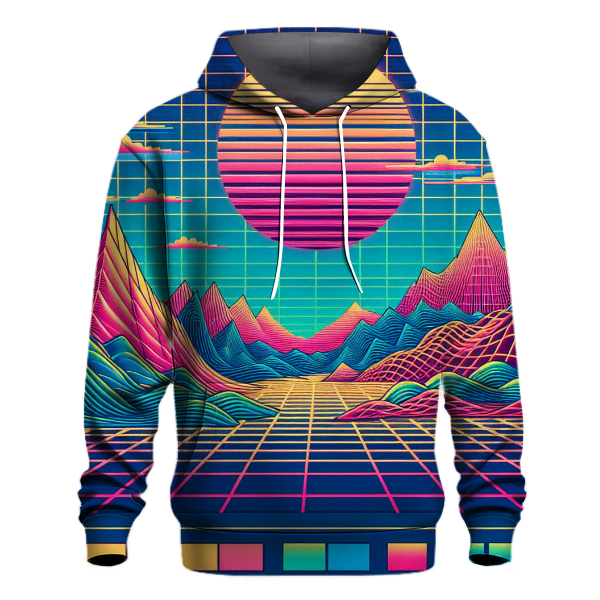 Digital Horizon Drift Hoodie